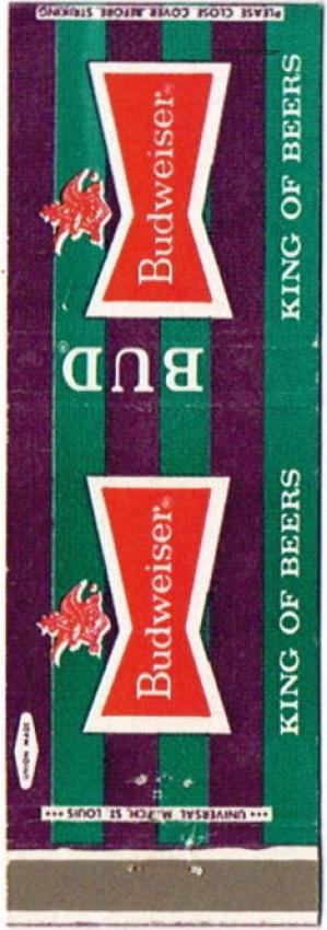 Budweiser Beer (Dk. Green/Purple) Dupe