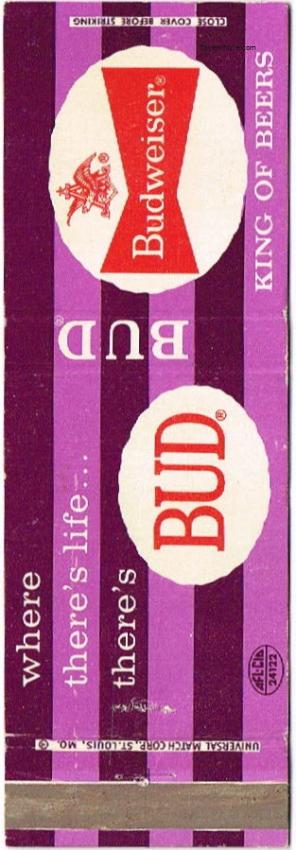 Budweiser Beer (Dk. Purple/Lt. Purple) Dupe