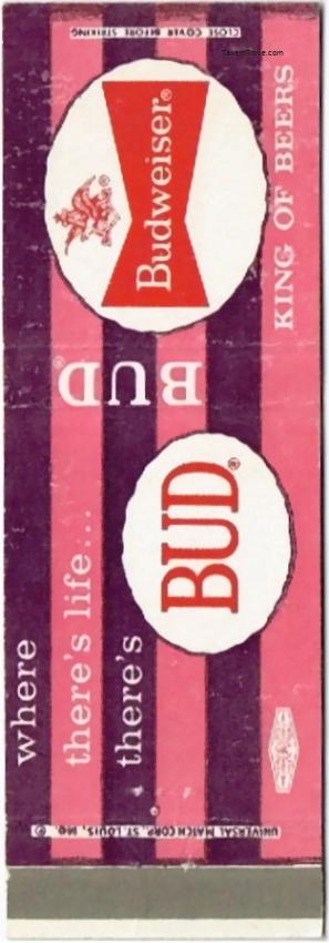 Budweiser Beer (Dk. Purple/Lt. Purple) Dupe