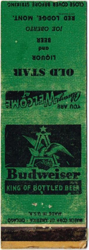 Budweiser Beer (Dark Green)