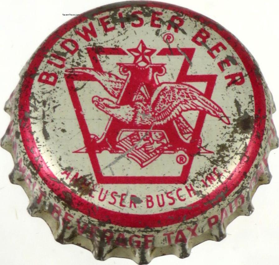 Budweiser Beer ~PA One Pint Tax