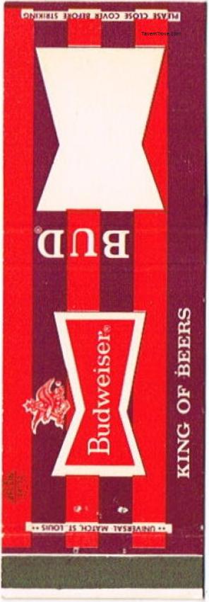 Budweiser Beer (Red/Maroon)