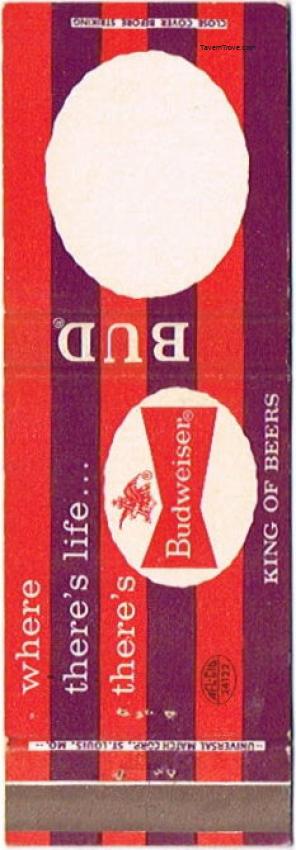 Budweiser Beer (Red/Maroon)