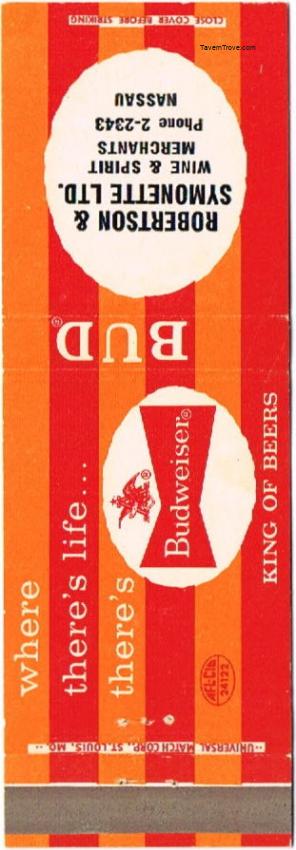 Budweiser Beer (Orange/Red)
