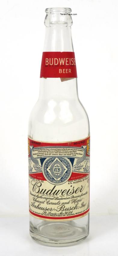 Budweiser Beer (U-Permit with NY Dist. Neck Label)