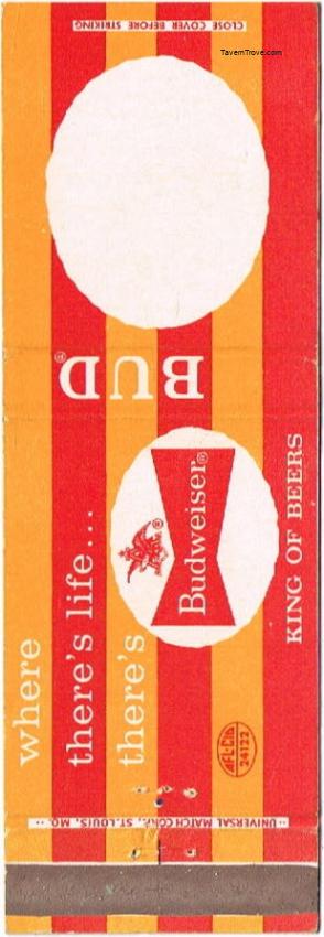 Budweiser Beer (Orange/Red)