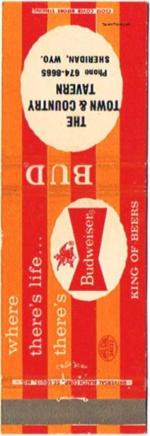 Budweiser Beer (Orange/Red)