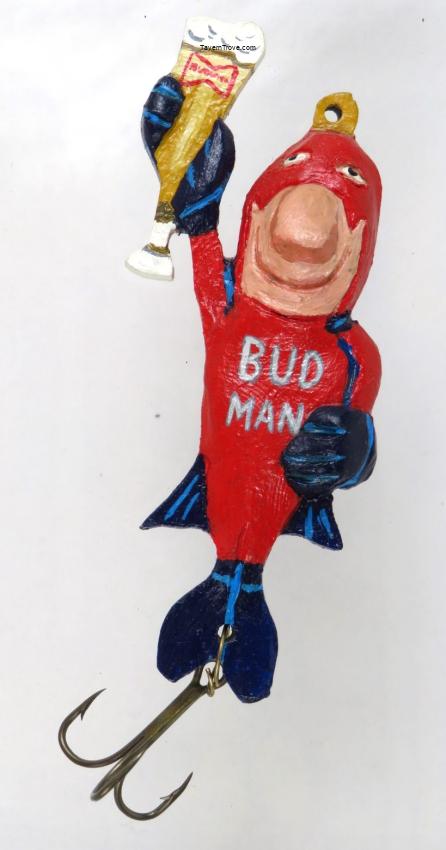 Budweiser Beer Bud Man With Pilsener Glass