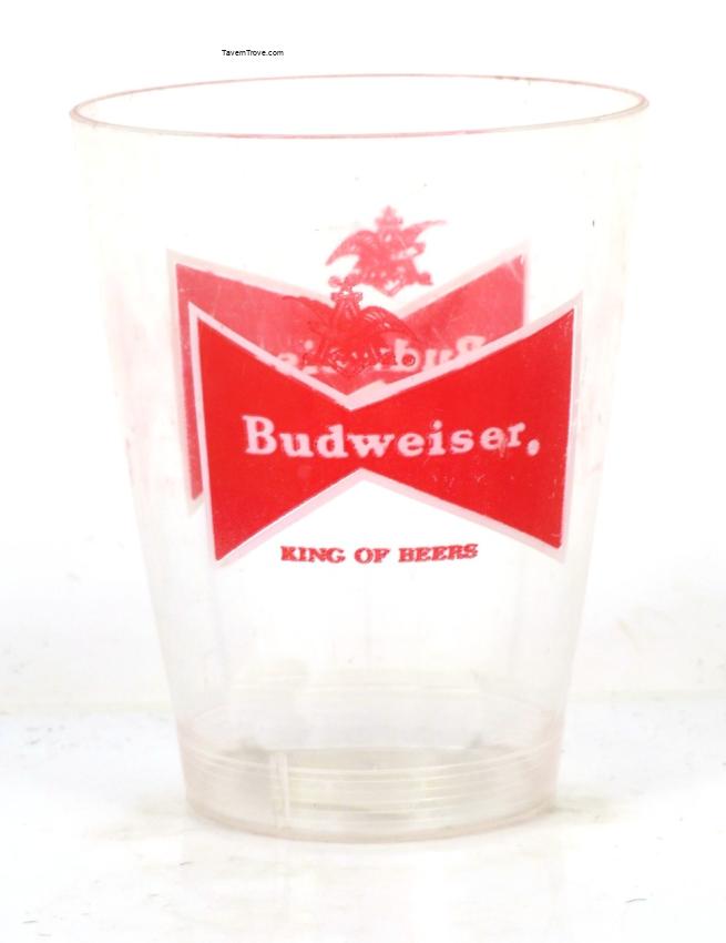 Budweiser Beer Clear Plastic