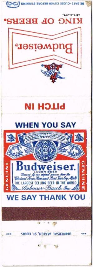 Budweiser Beer Dupe