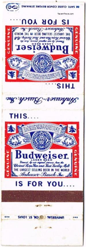 Budweiser Beer Dupe