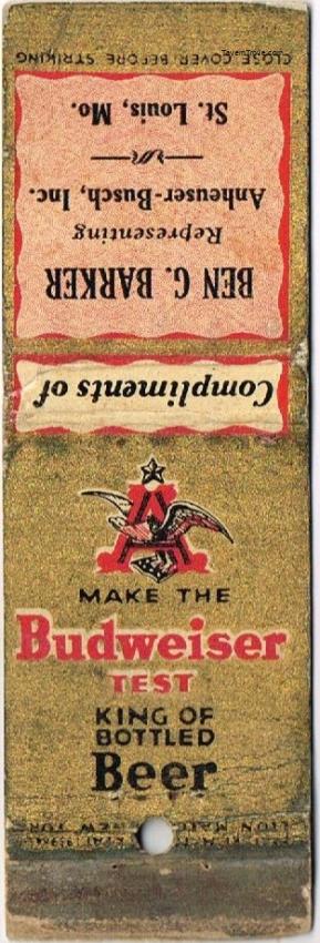 Budweiser Beer Dupe