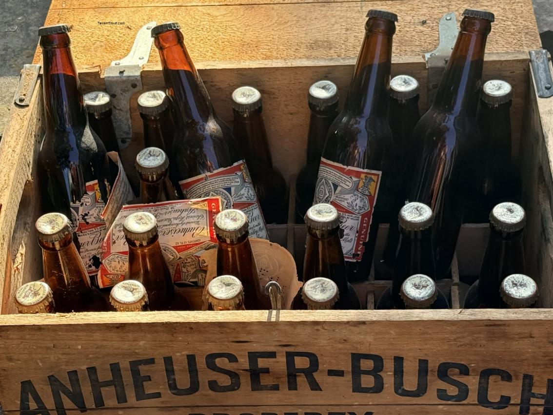 Budweiser Beer Full Crate With 23 Bottles