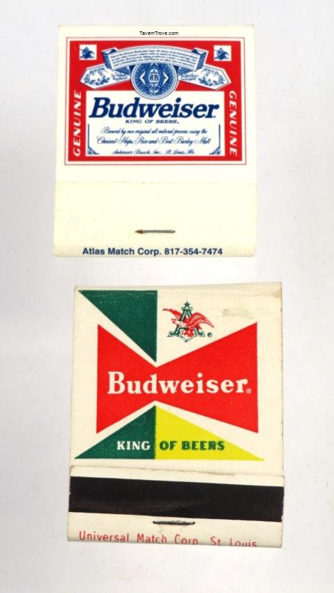 Budweiser Beer Lot of Twwo Full Complete Dupe