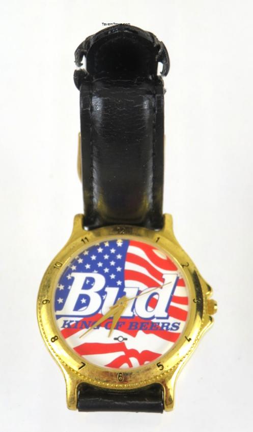 Budweiser Beer US Flag