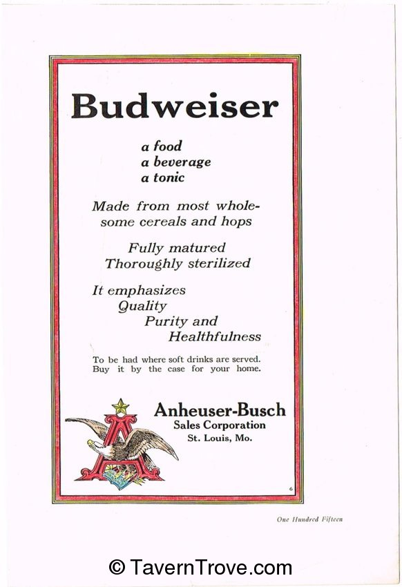 Budweiser Beverage