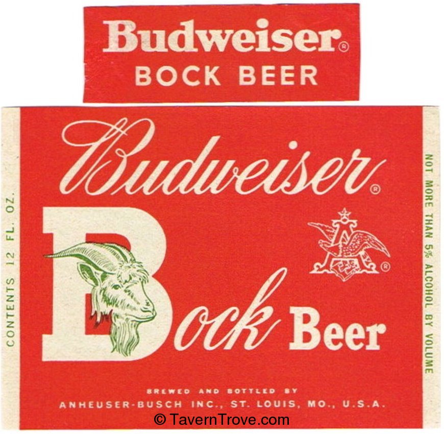 Budweiser Bock Beer