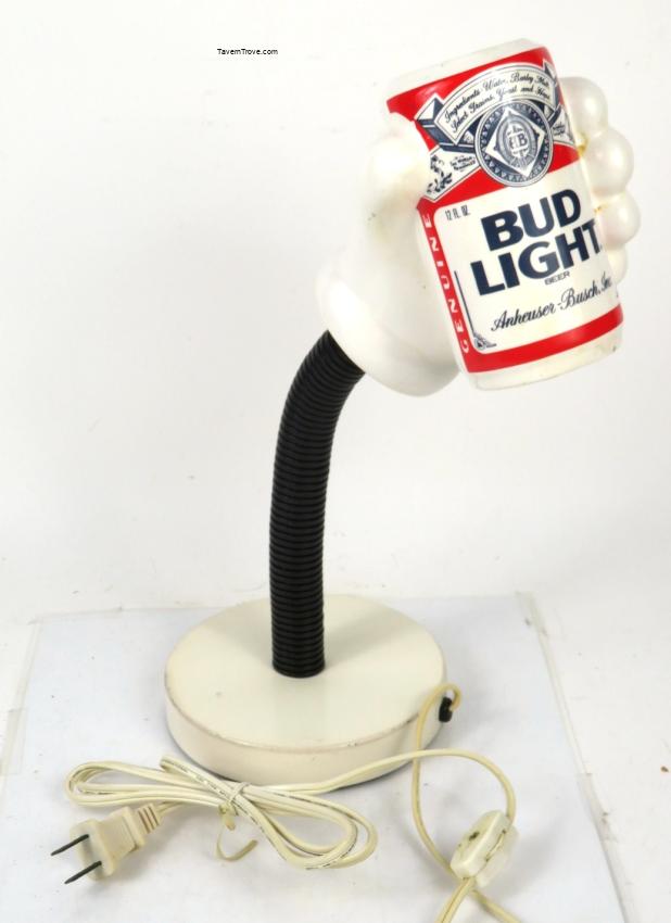 Budweiser Bud Light Beer Can Desk Lamp