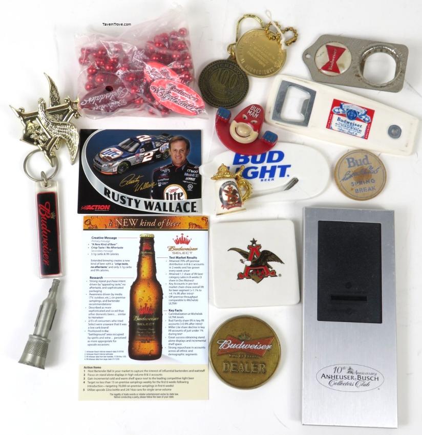 Budweiser Bud Light Bud Man Lot