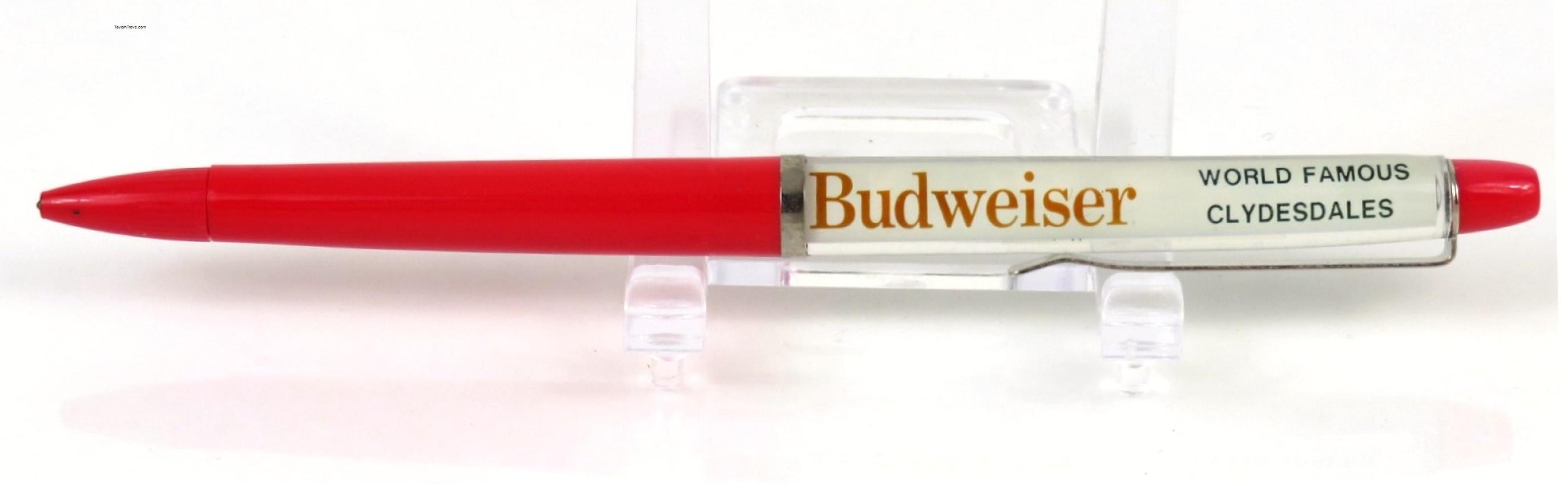 Budweiser Clydesdales Float Pen Red