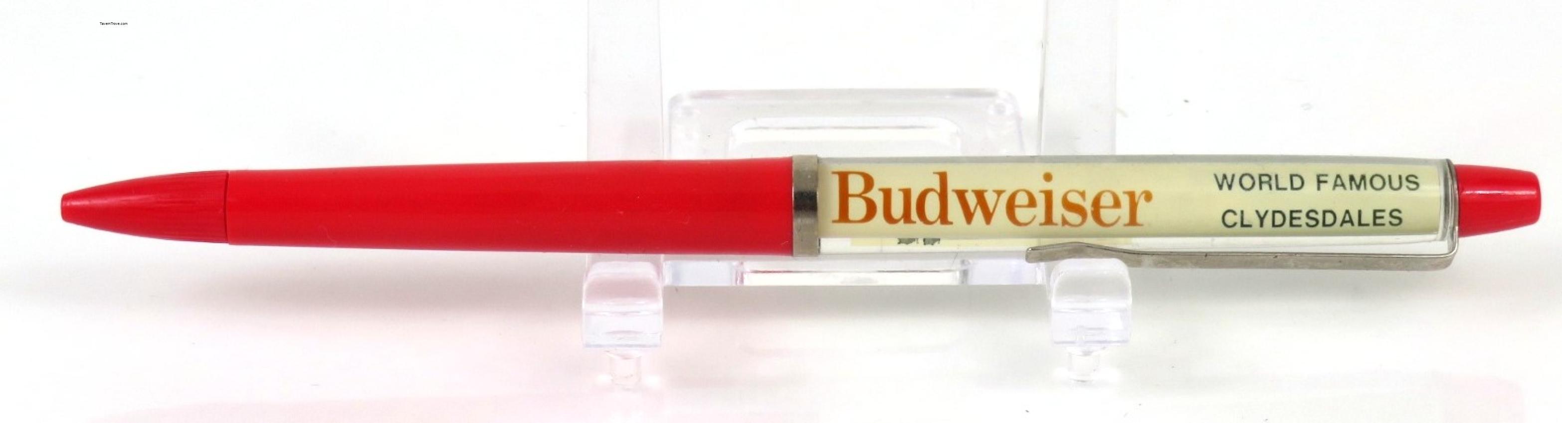Budweiser Clydesdales Float Pen Red Dupe
