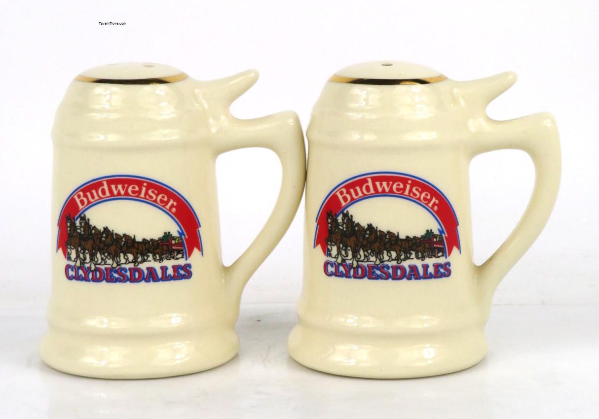 Budweiser Clydesdales Salt & Pepper Shakers