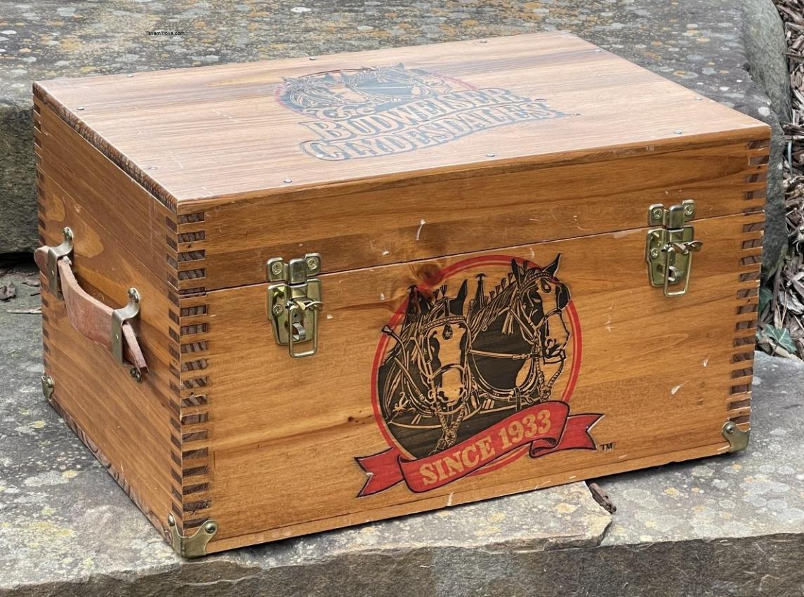 Budweiser Clydesdales Storage Box