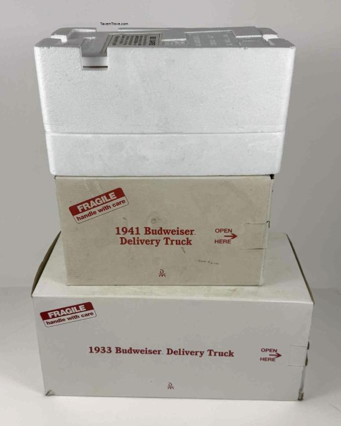 Budweiser Delivery Trucks Danbury Mint Lot of Three