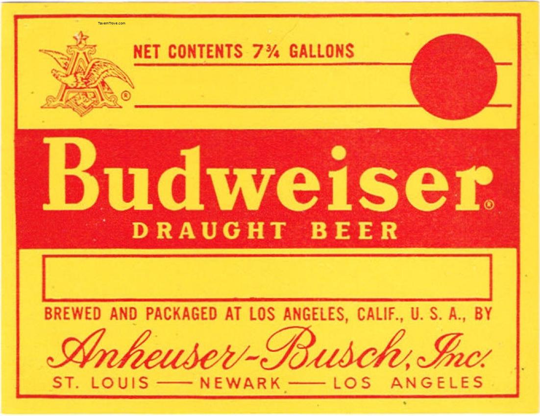 Budweiser Draught Beer