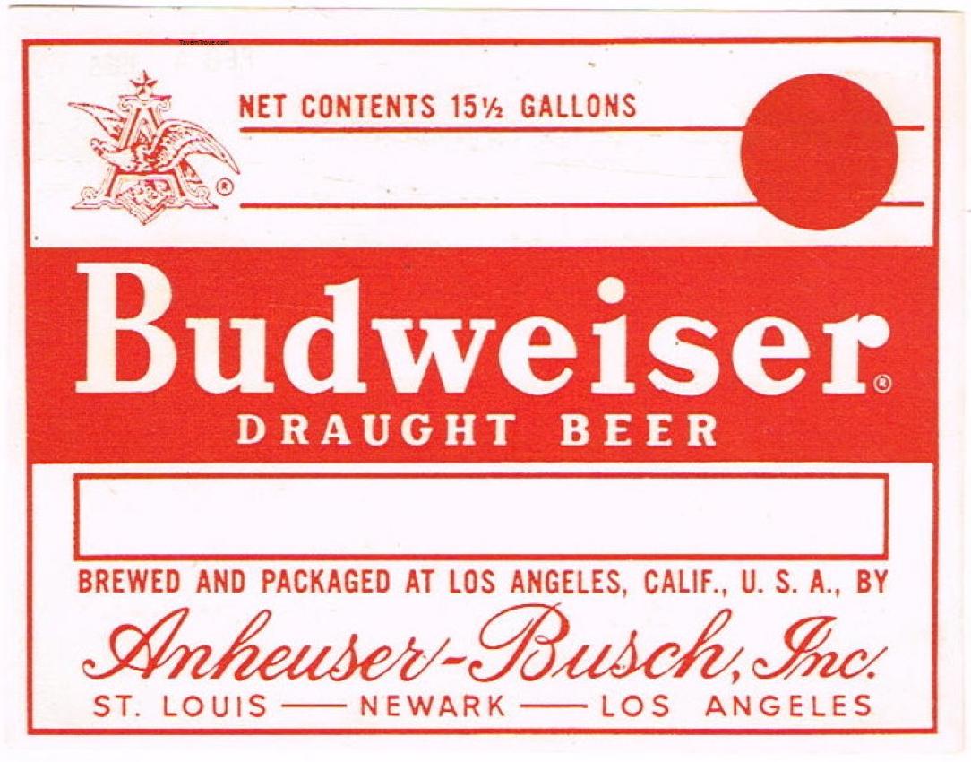 Budweiser Draught Beer