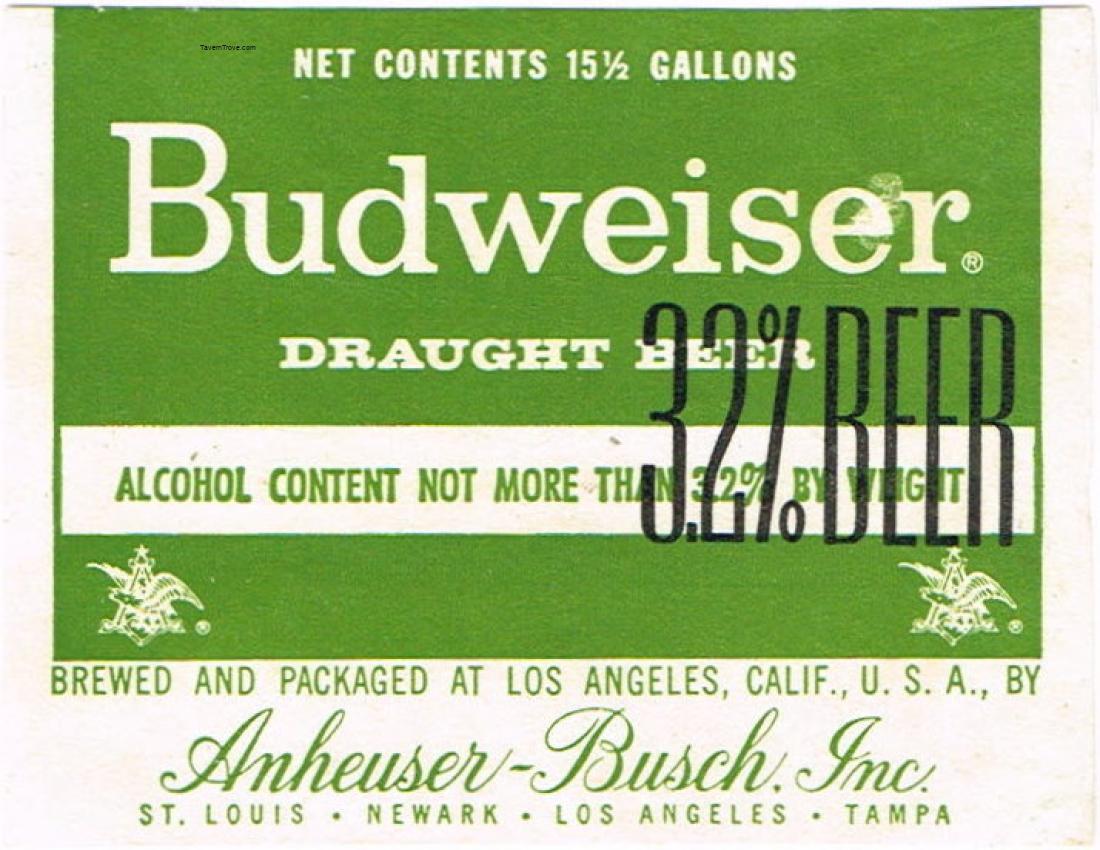 Budweiser Draught Beer