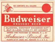 Budweiser Draught Beer