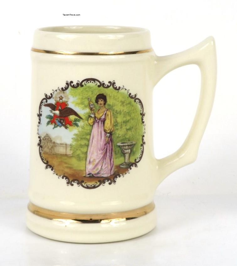 Budweiser Girl (Pink Dress) McCoy Pottery