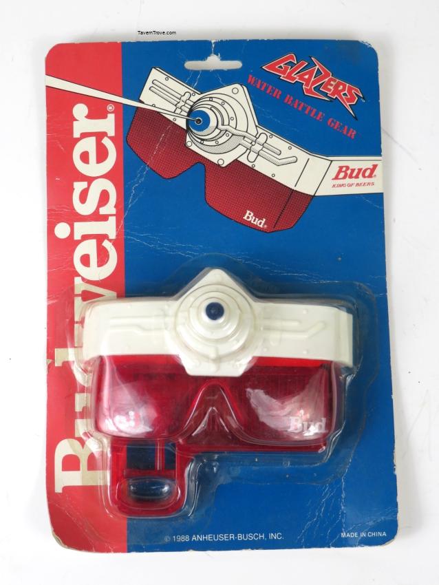 Budweiser Glazers Squirt Gun Sunglasses New on Card