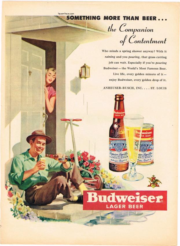 Budweiser Lager Beer