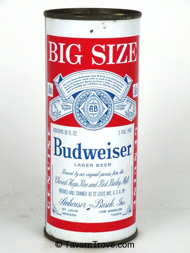 Budweiser Lager Beer