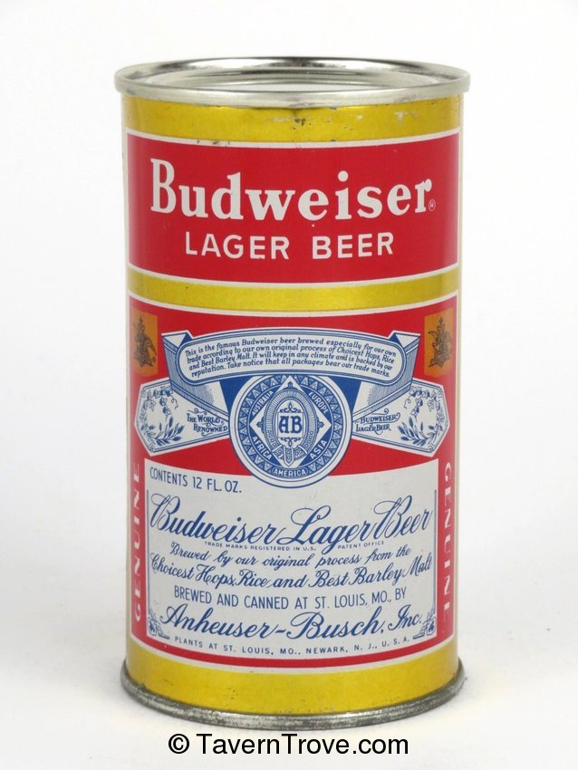 Budweiser Lager Beer