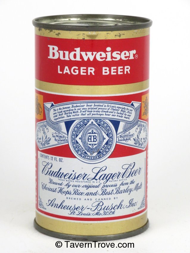 Budweiser Lager Beer