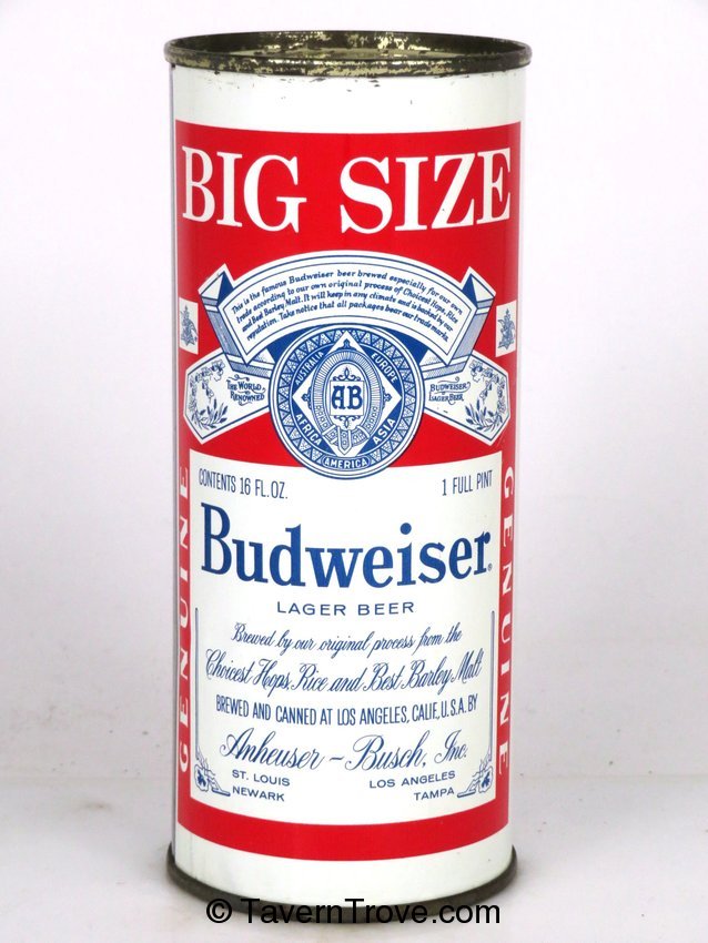 Budweiser Lager Beer