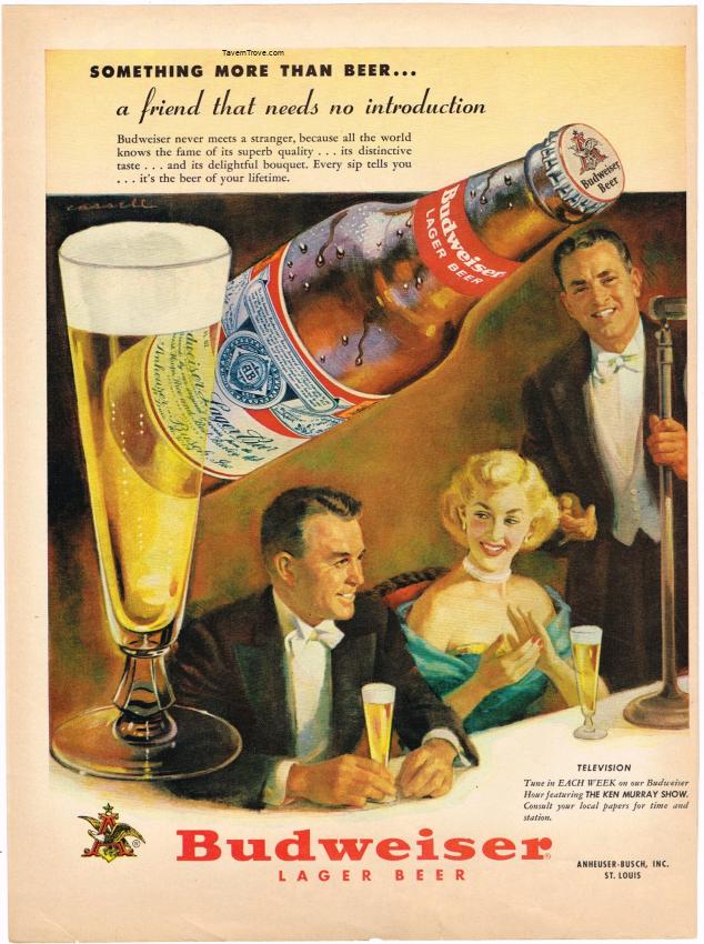 Budweiser Lager Beer
