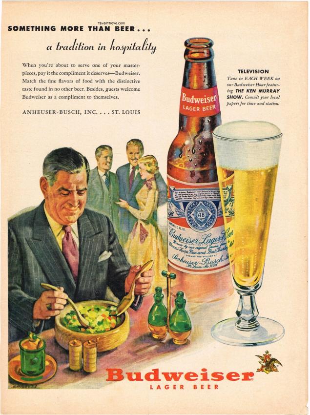 Budweiser Lager Beer