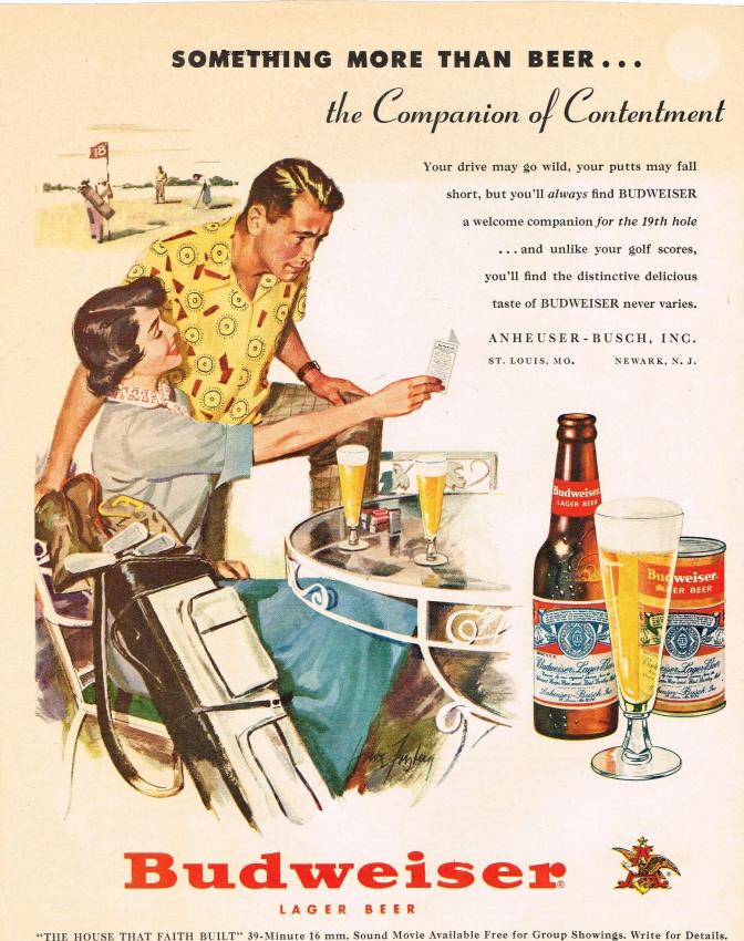 Budweiser Lager Beer