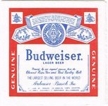 Budweiser Lager Beer
