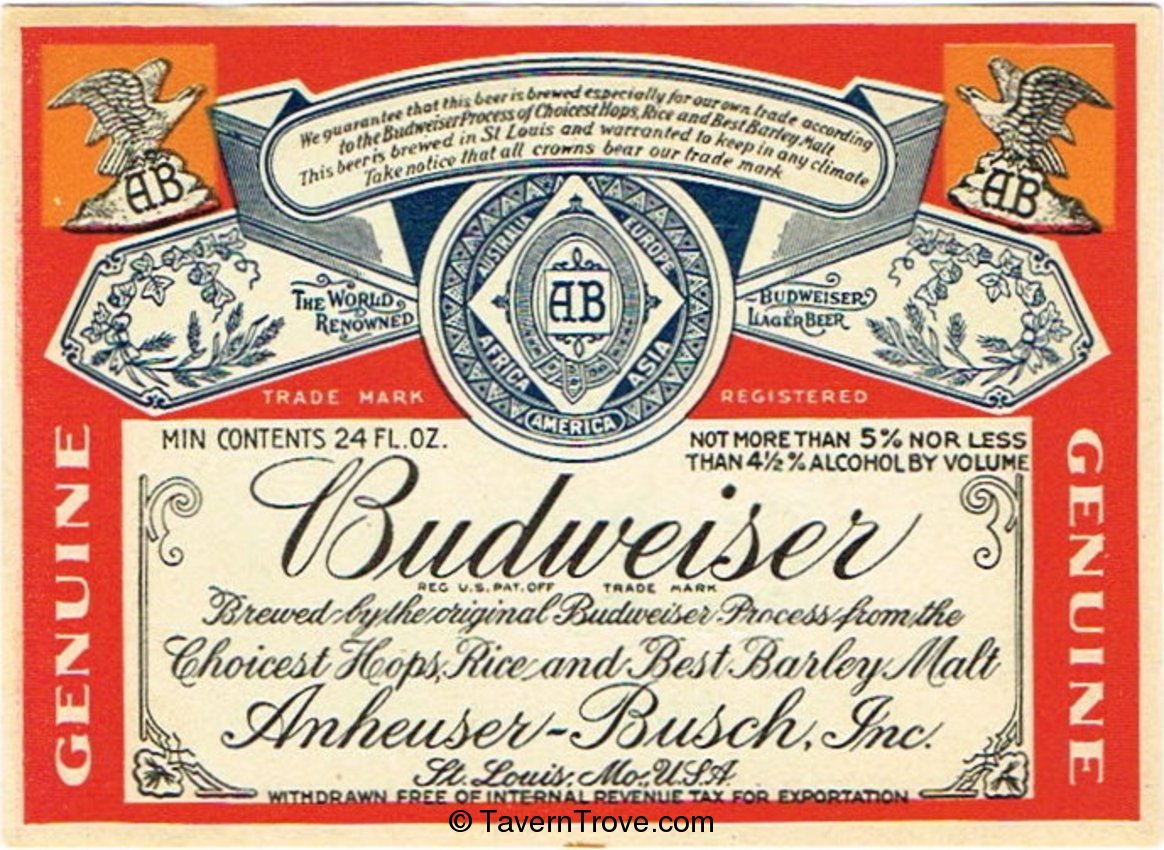 Budweiser Beer