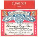 Budweiser Lager Beer