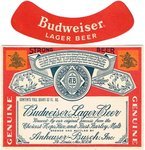 Budweiser Lager Beer