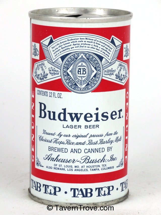 Budweiser Lager Beer