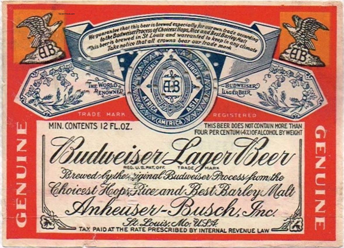 Budweiser Lager Beer (small)