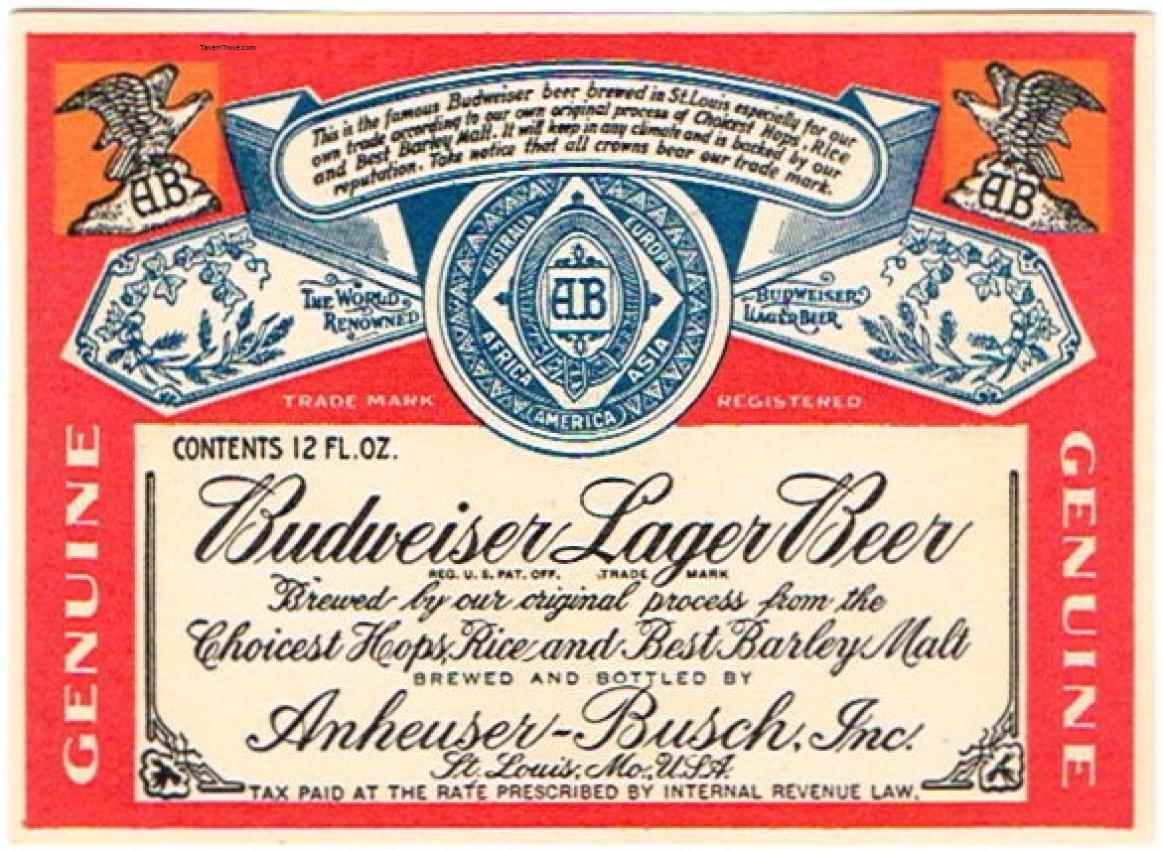 Budweiser Lager Beer (small)