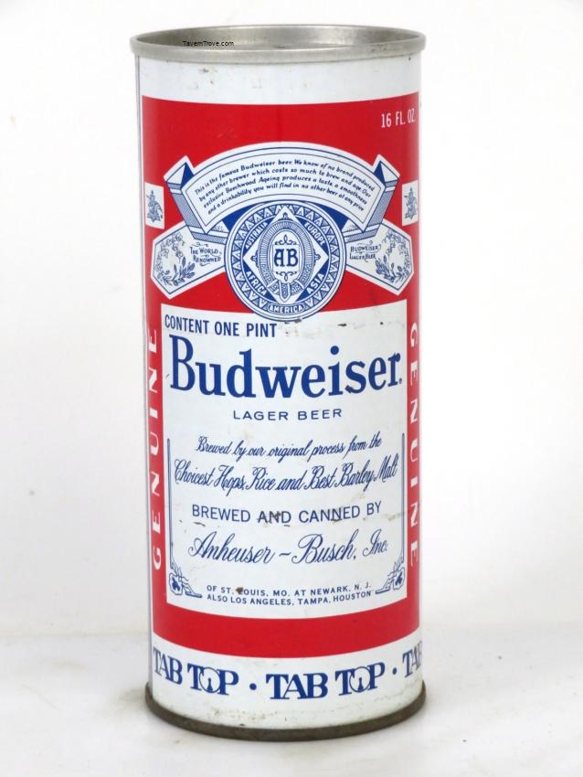 Budweiser Lager Beer 
